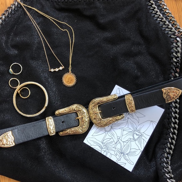 B-Low the Belt Accessories - B-LOW THE BELT BABY BRI BRI DOUBLE BUCKLE BELT